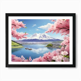 Cherry Blossoms Art Print