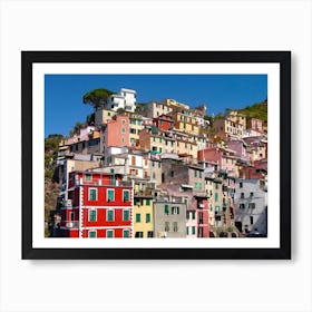 Cinque Terre Close Up Italy Art Print