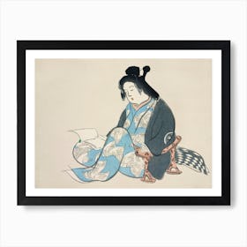 Birds From Momoyogusa –Flowers Of A Hundred Generations, Kamisaka Sekka (3) Art Print