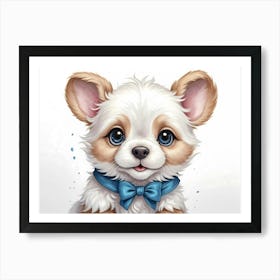 Corgi Puppy Art Print