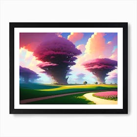 Forest Of Trees Art Print