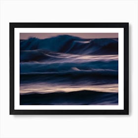 The Uniqueness Of Waves 30 Art Print