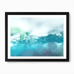 Pony In The Lake Art Print