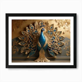 Peacock 16 Art Print