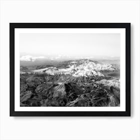Landscapes Raw 17 Cordillera Blanca (Chile) Art Print