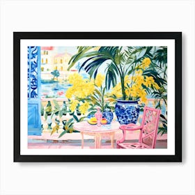 Hawaiian Balcony Affiche