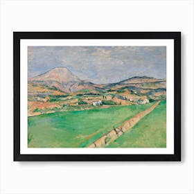 Toward Mont Sainte Victoire, Paul Cézanne Art Print