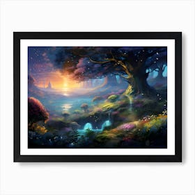 Fairytale Forest 3 Art Print