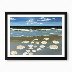 Sand Dollars 5 Art Print