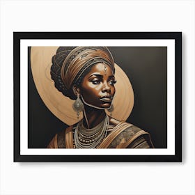 African Woman 3 Art Print