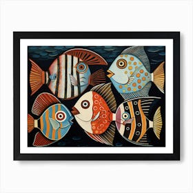 Fishes 13 Art Print