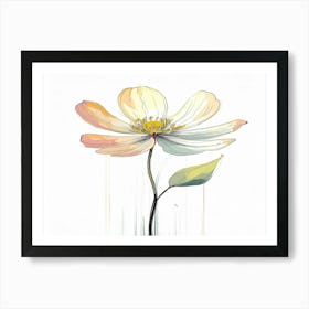 Flower Painting 8 Art Print