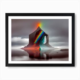 Rainbow Island 1 Art Print