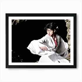 Kung Fu Master Art Print