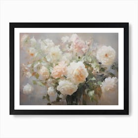 Spring Flower Arrangement Oil Painting Art Print