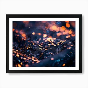 Water Droplets 1 Art Print