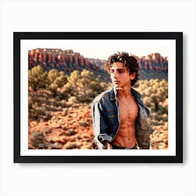 Sedona Timothée Art Print