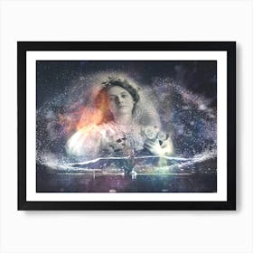 This Veil Of Freedom Art Print