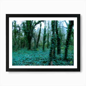 Ivy Covered Forest 202301081005rt1pub Art Print