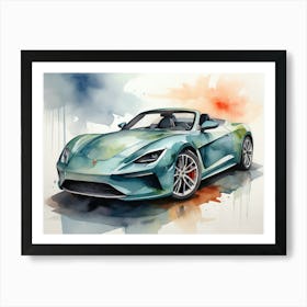 Future Wheels Art Print