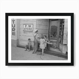 Muskogee, Oklahoma, Ice Cold Pop For Sale At A Children S Stand In The Farm Marketing Section By Russell Lee Art Print