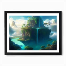 Fantasy Island Art Print