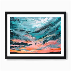 Turquoise Skies Art Print