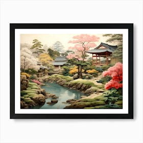 Japanese Garden 5 Art Print