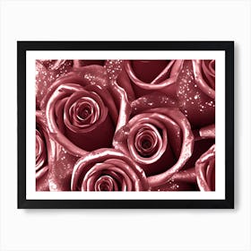 Pink Roses 5 Art Print