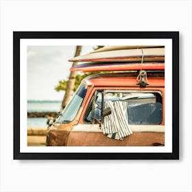 Surfer Van Art Print