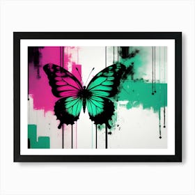 Butterfly Stock Videos & Royalty-Free Footage 6 Art Print