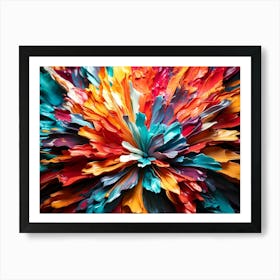 Abstract Painting 5 Art Print