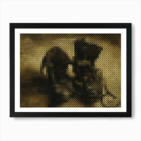 A Pair Of Shoes Art Print