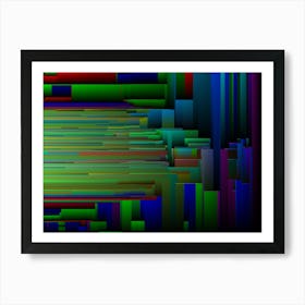 1000003815 Glitch2 Art Print