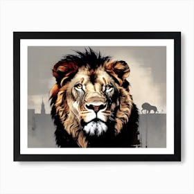 Lion king 13 Art Print