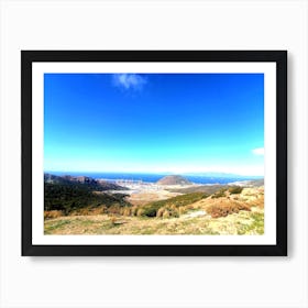 blue sky  Art Print