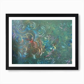 Abstract Swirls Art Print