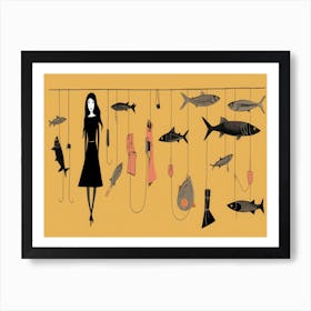 Fisherman'S Girl Art Print
