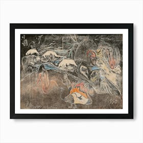 The Universe Is Being Created, From The Noa Noa Suite, Paul Gauguin Art Print