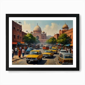 Taj Mahal Art Print