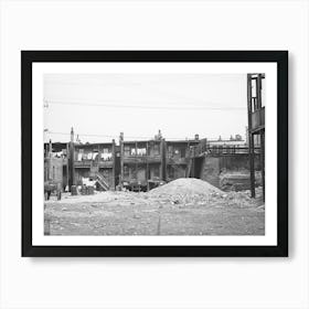 Untitled Photo, Possibly Related To Apartment Buildings Rented To African Americans, Chicago, Illinois By Russel Art Print