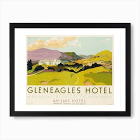Gleneagles Hotel Art Print