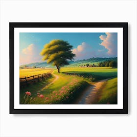 Country Road 2 Art Print