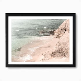 Cliffs Of California Art Print