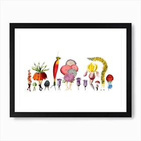 Garden Party Art Print