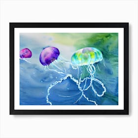 Jellyfish 1 Art Print