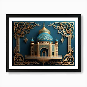 Islamic Mosque 17 Art Print