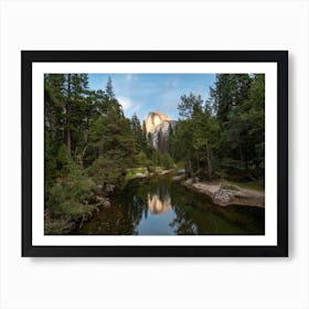 Half Dome Reflections Art Print