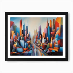 Cityscape 2 Art Print