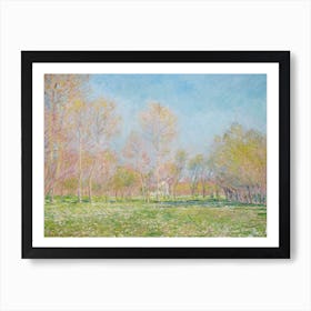 Spring In Giverny (1890), Claude Monet Art Print